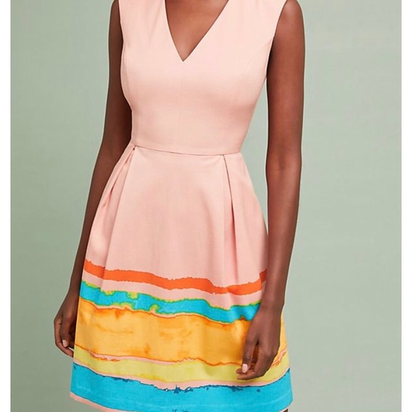 Anthropologie tracy Reese painterly dress - Picture 2 of 5